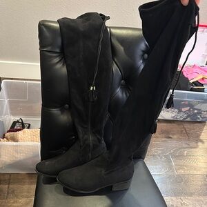 Madden Girl “Prissy” Over the Knee Boots